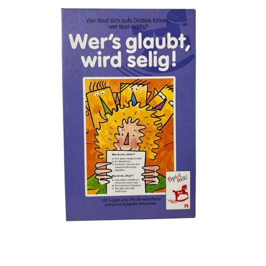 WER´S GLAUBT, WIRD SELIG! (TOPZ.) – SKU A6003 – Kartenspiel gebraucht kaufen bei Brettspielimperium