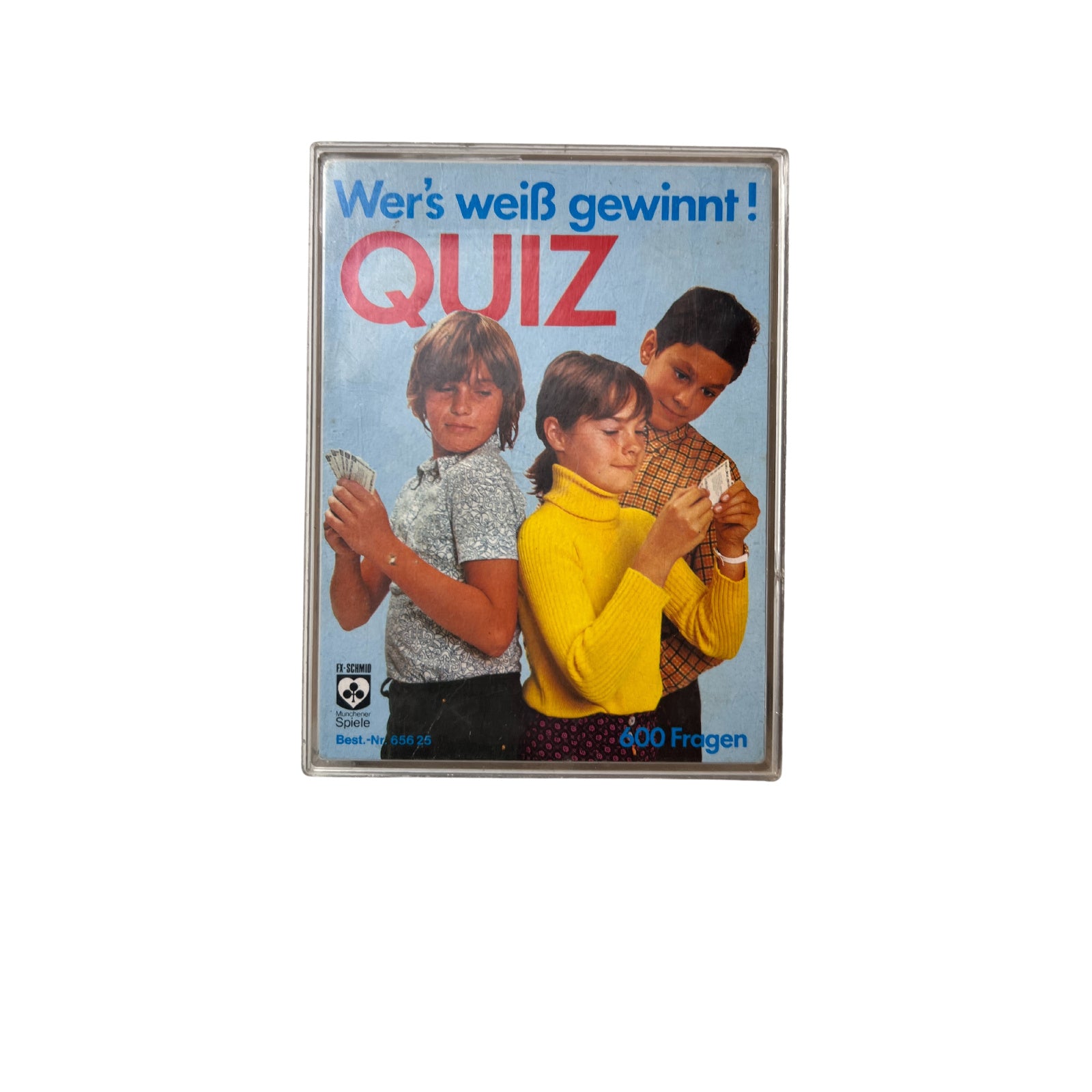 Wer`s weiß gewinnt Quiz 600 Fragen - FX Schmidt – SKU A6657 – Gesellschaftsspiel gebraucht kaufen bei Brettspielimperium