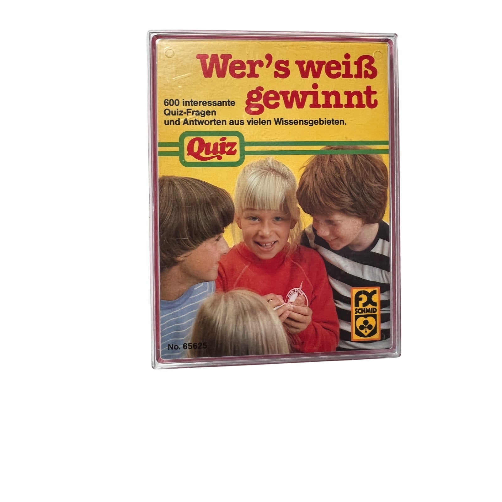 Wer`s weiß gewinnt Quiz Kartenspiel FX Schmid Spiele – SKU A5853 – Kartenspiel gebraucht kaufen bei Brettspielimperium
