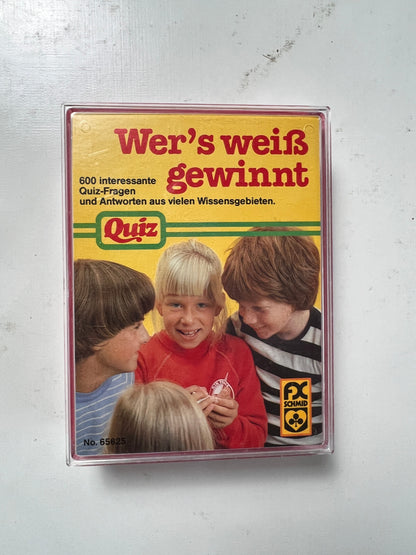 Wer`s weiß gewinnt Quiz Kartenspiel FX Schmid Spiele - Vollständig - Ansicht 4