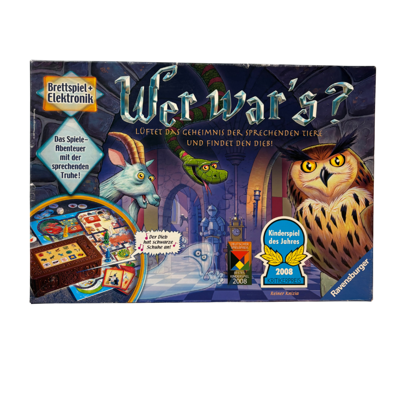Wer war's? Ravensburger 2007 Brettspiel Gesellschaftsspiel Getestet Vollständig - Ansicht 1
