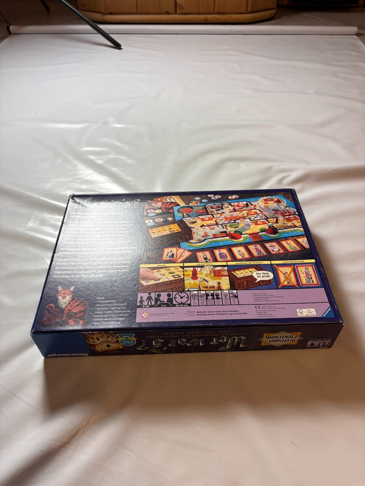 Wer war's? Ravensburger 2007 Brettspiel Gesellschaftsspiel Getestet Vollständig - Ansicht 13