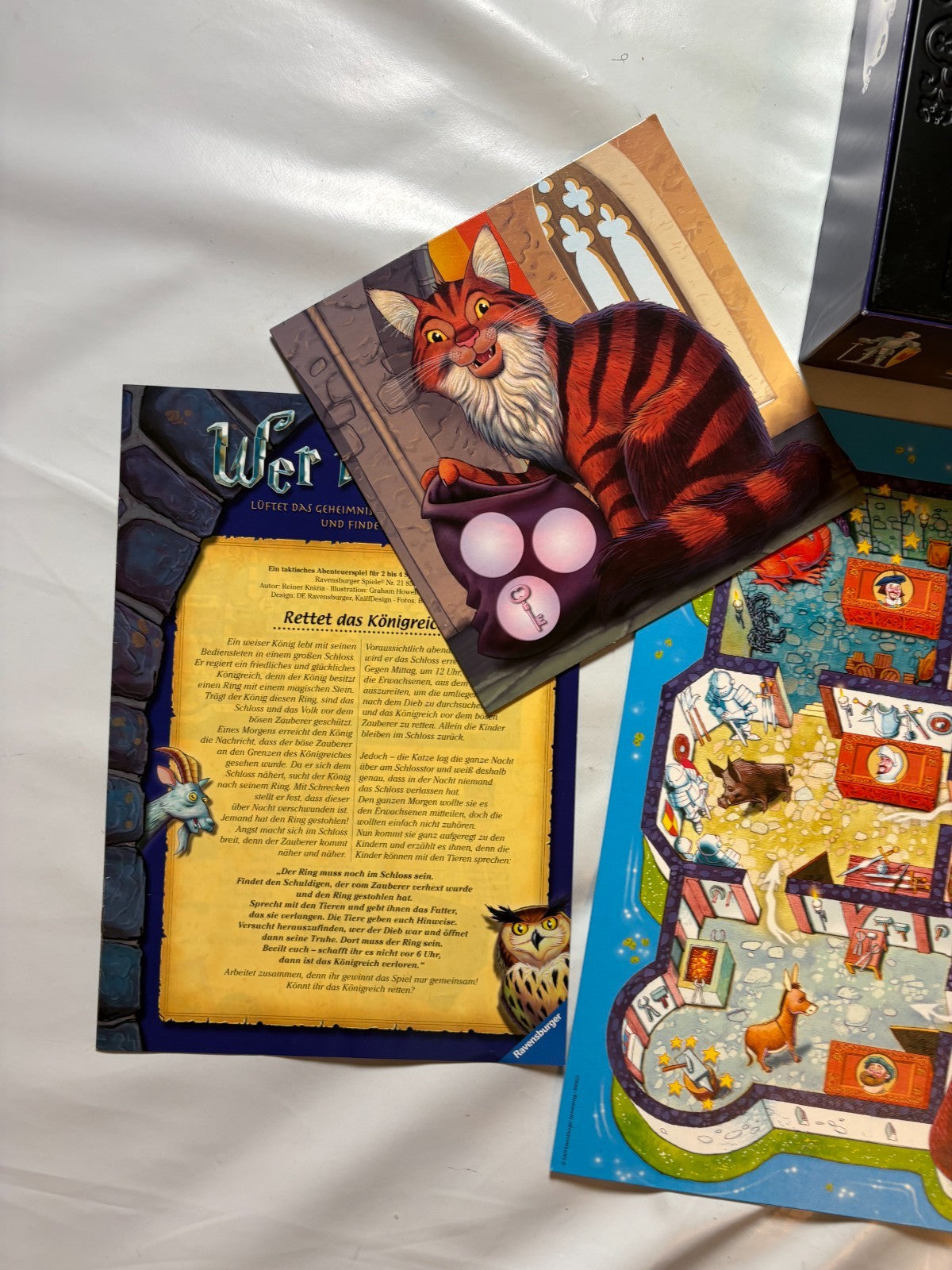 Wer war's? Ravensburger 2007 Brettspiel Gesellschaftsspiel Getestet Vollständig - Ansicht 9