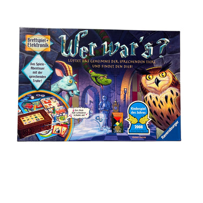 Wer war's? Ravensburger 2007 Brettspiel Gesellschaftsspiel Getestet – SKU A14269 – Gesellschaftsspiel gebraucht kaufen bei Brettspielimperium