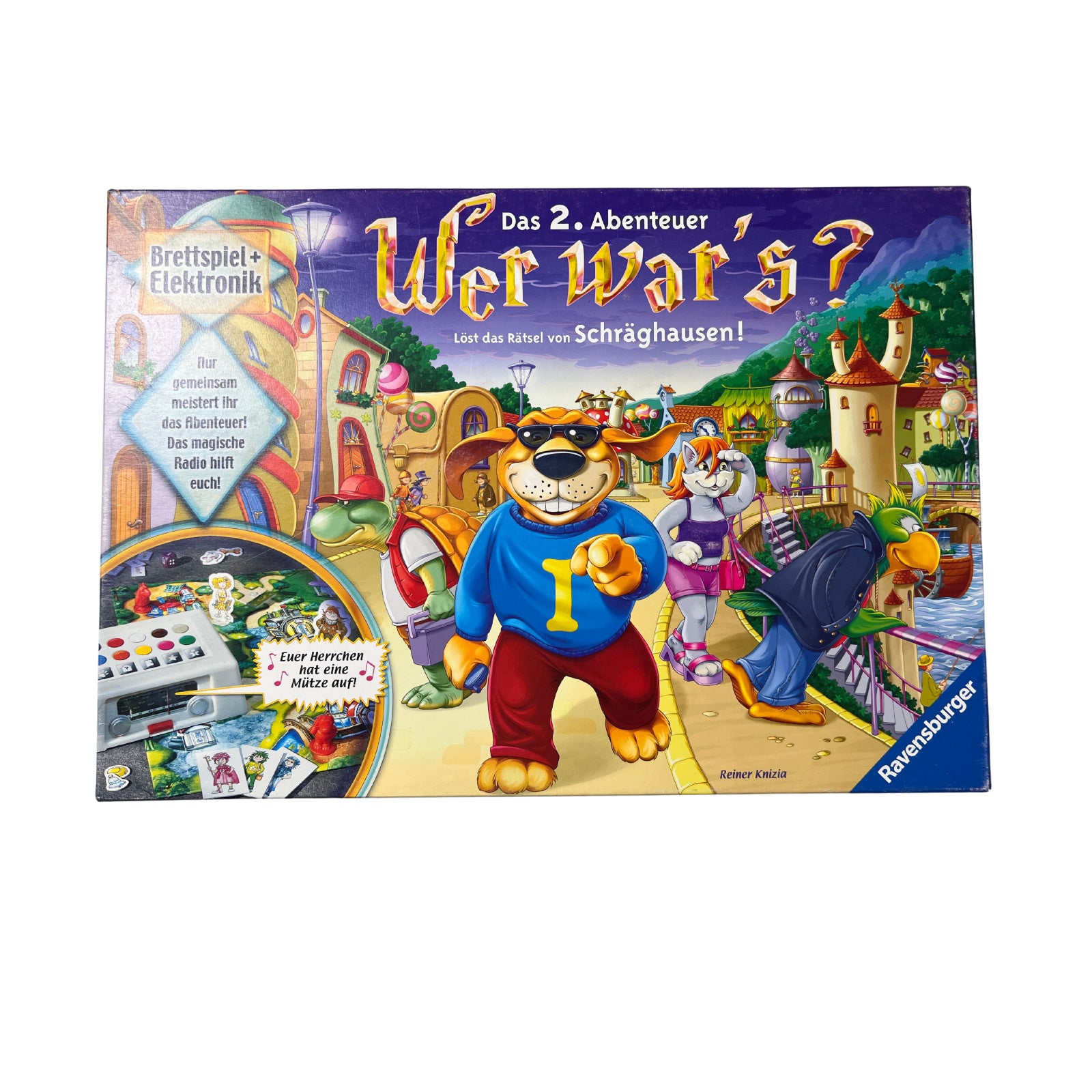 Wer wars 2 Abenteuer Ravensburger Brettspiel Spiel – SKU A8325 – Gesellschaftsspiel gebraucht kaufen bei Brettspielimperium