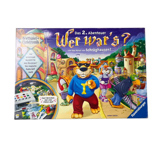 Wer wars 2 Abenteuer Ravensburger Brettspiel Spiel - Vollständig - Ansicht 1