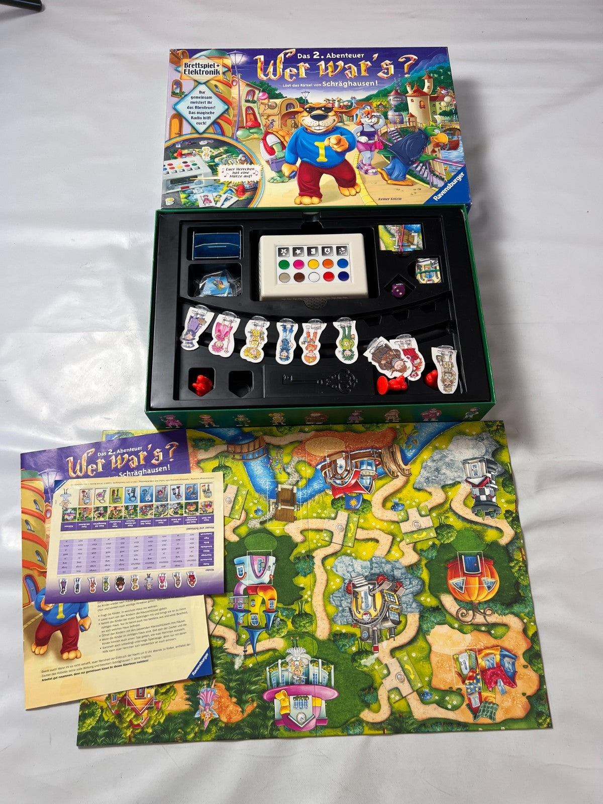 Wer wars 2 Abenteuer Ravensburger Brettspiel Spiel - Vollständig - Ansicht 2