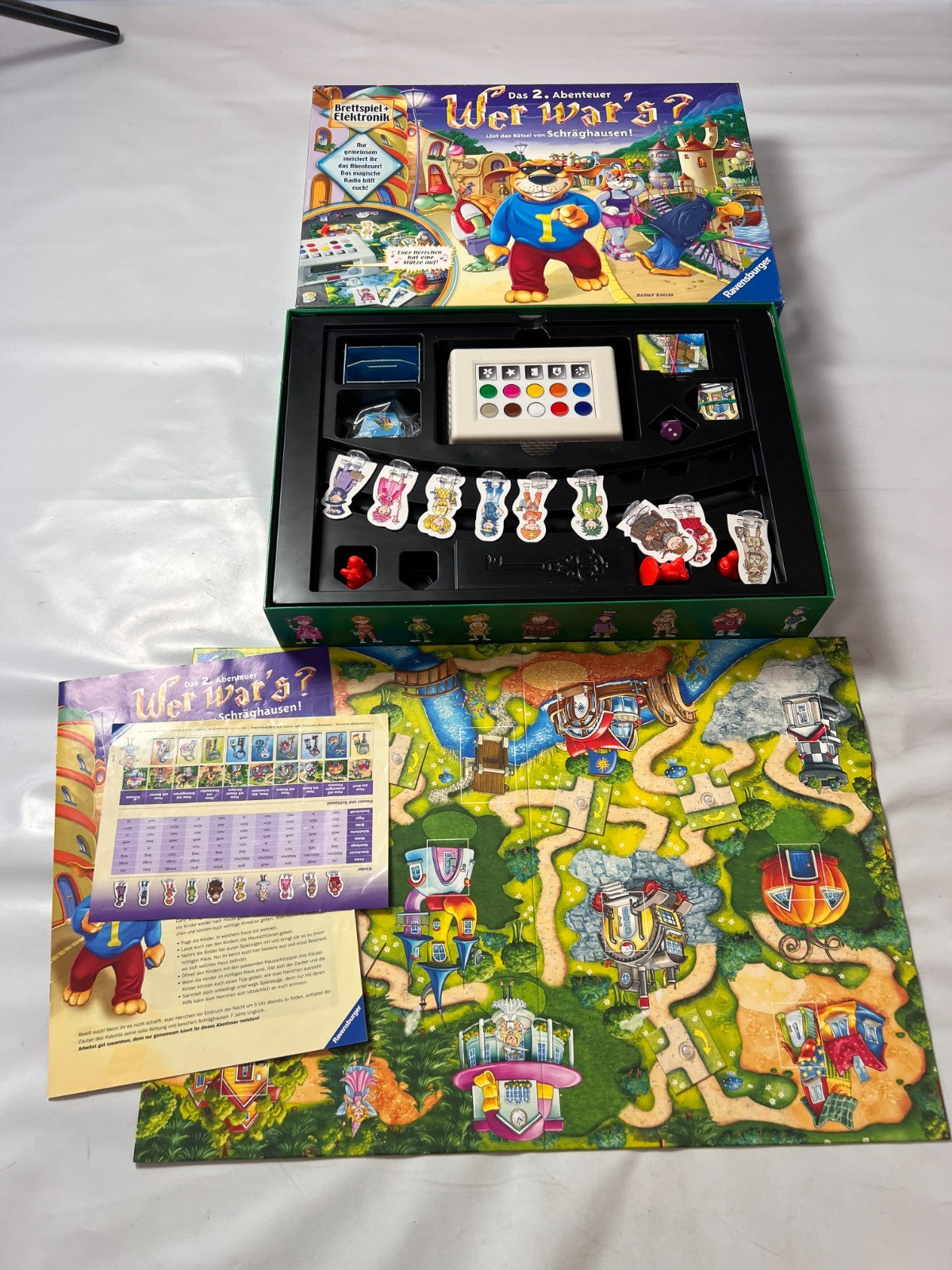 Wer wars 2 Abenteuer Ravensburger Brettspiel Spiel - Vollständig - Ansicht 4