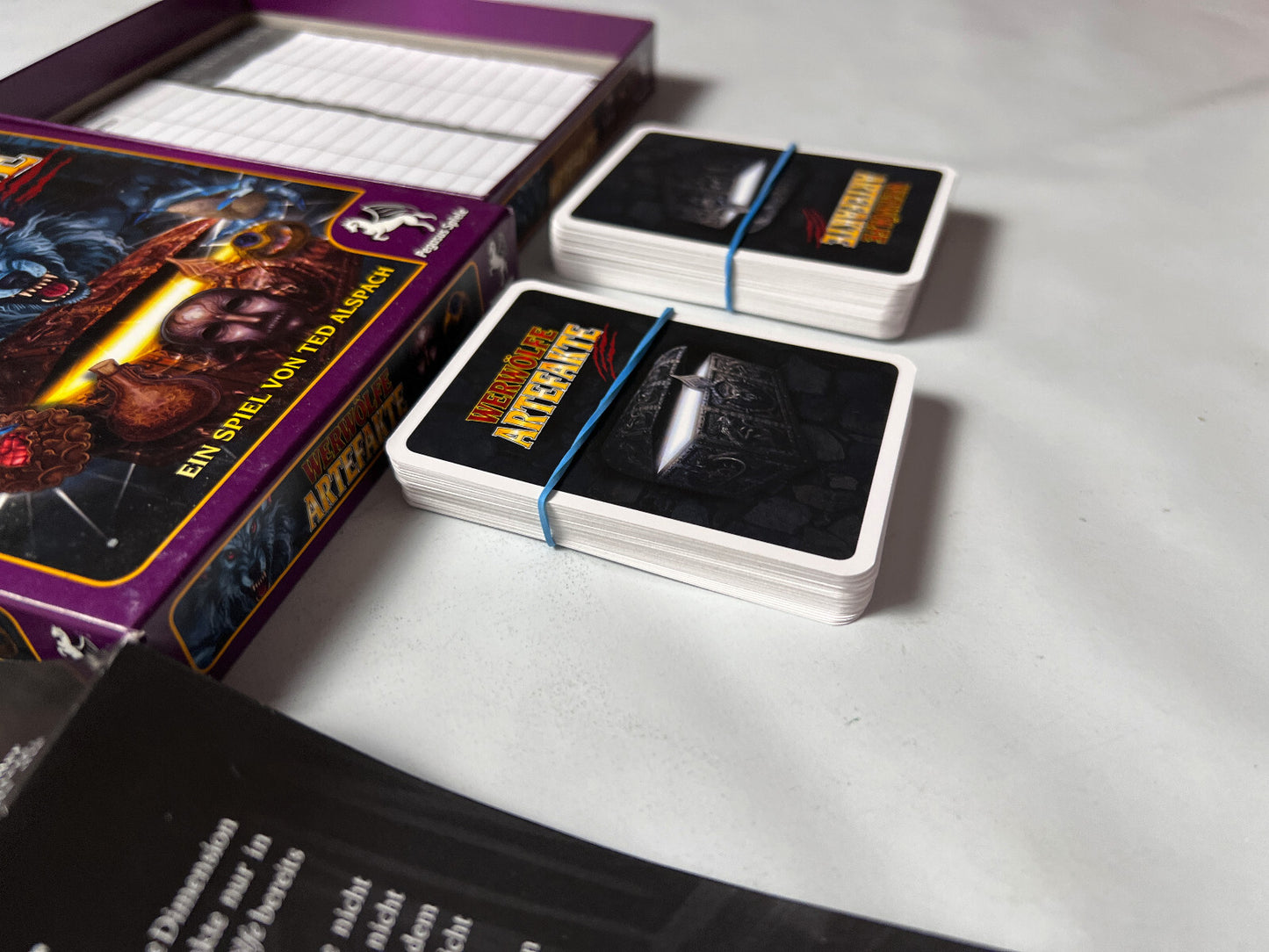 Werwölfe Artefakte Erweiterung Pegasus Spiele Kartenspiel - Vollständig - Ansicht 4