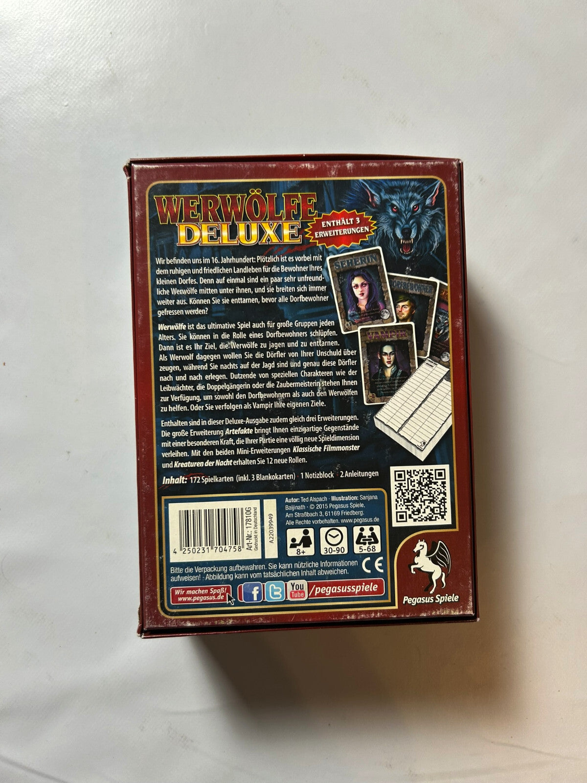 Werwölfe DeLuxe bis 68 Spieler - Pegasus - Vollständig - Ansicht 11