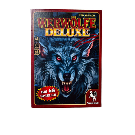 Werwölfe DeLuxe bis 68 Spieler - Pegasus – SKU A6543 – Gesellschaftsspiel gebraucht kaufen bei Brettspielimperium