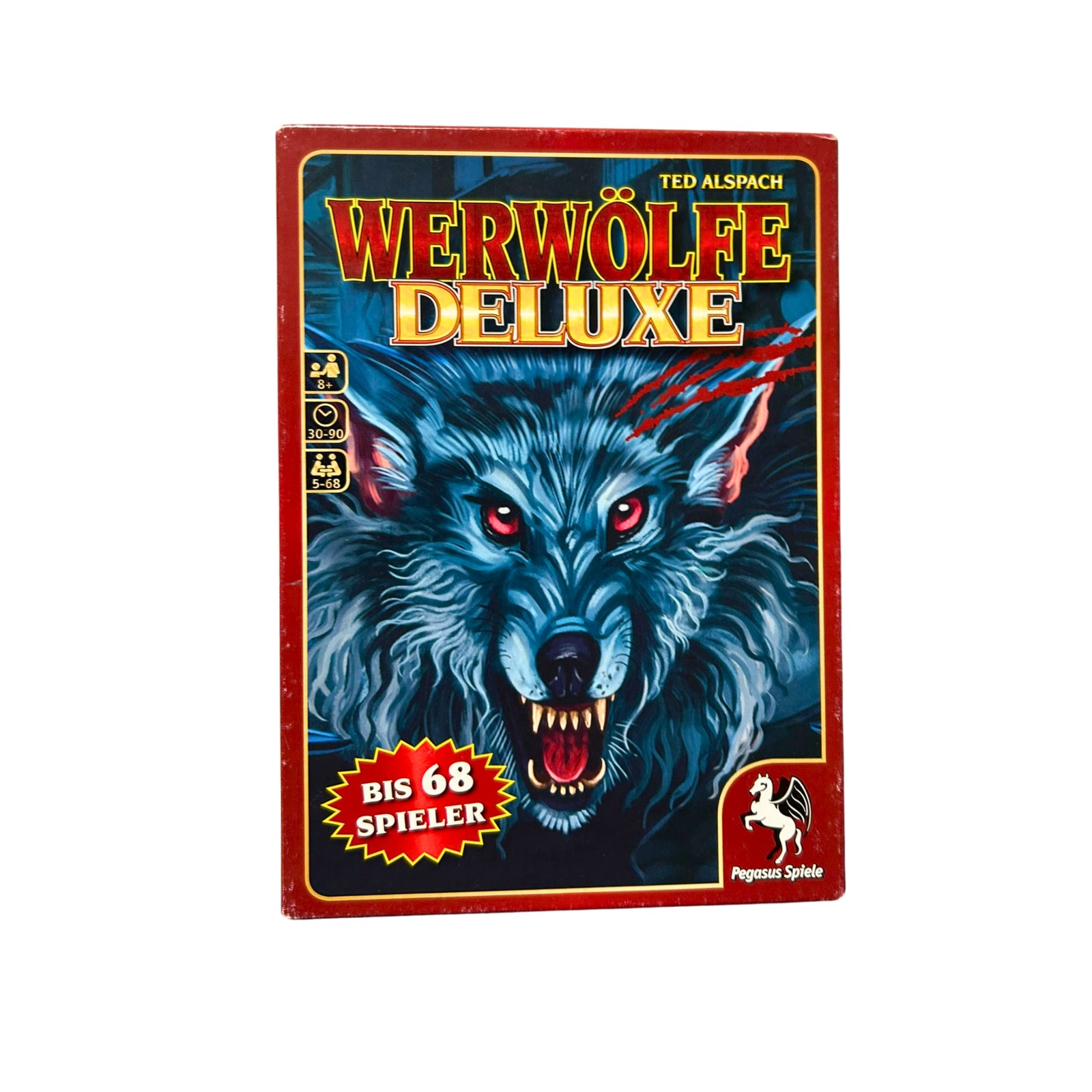 Werwölfe DeLuxe bis 68 Spieler - Pegasus – SKU A8630 – Gesellschaftsspiel gebraucht kaufen bei Brettspielimperium
