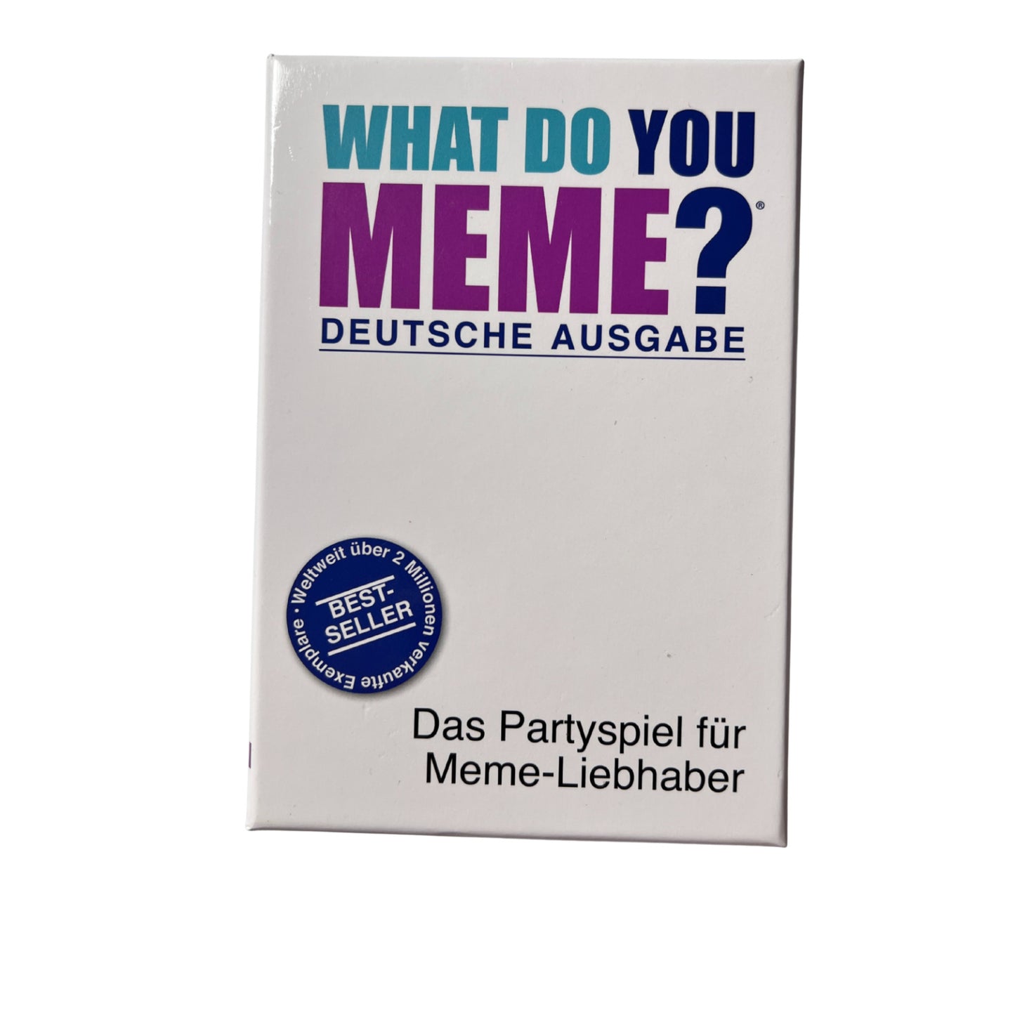 What do you Meme? - Deutsch - Huch Verlag – SKU A10479 – Gesellschaftsspiel gebraucht kaufen bei Brettspielimperium