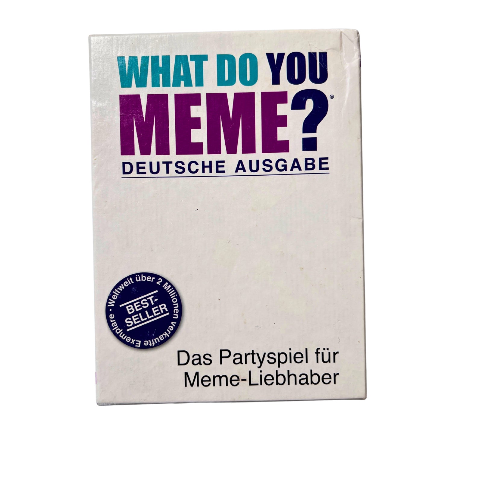 What do you Meme? - Deutsch - Huch Verlag – SKU A8803 – Gesellschaftsspiel gebraucht kaufen bei Brettspielimperium