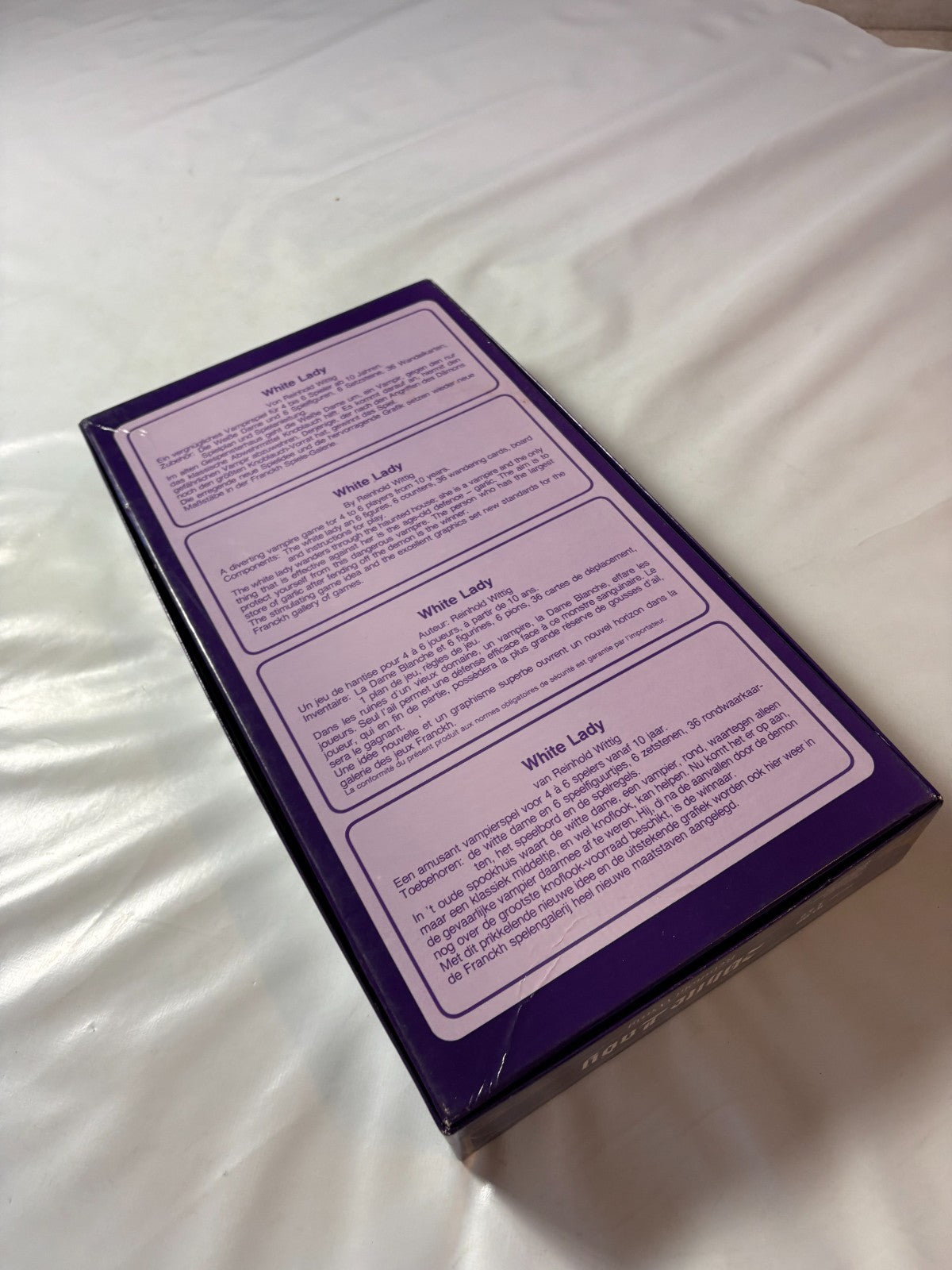 White Lady  Franckh  Edition Perlhuhn  Gesellschaftsspiel Spiel  Vollständig - Ansicht 13