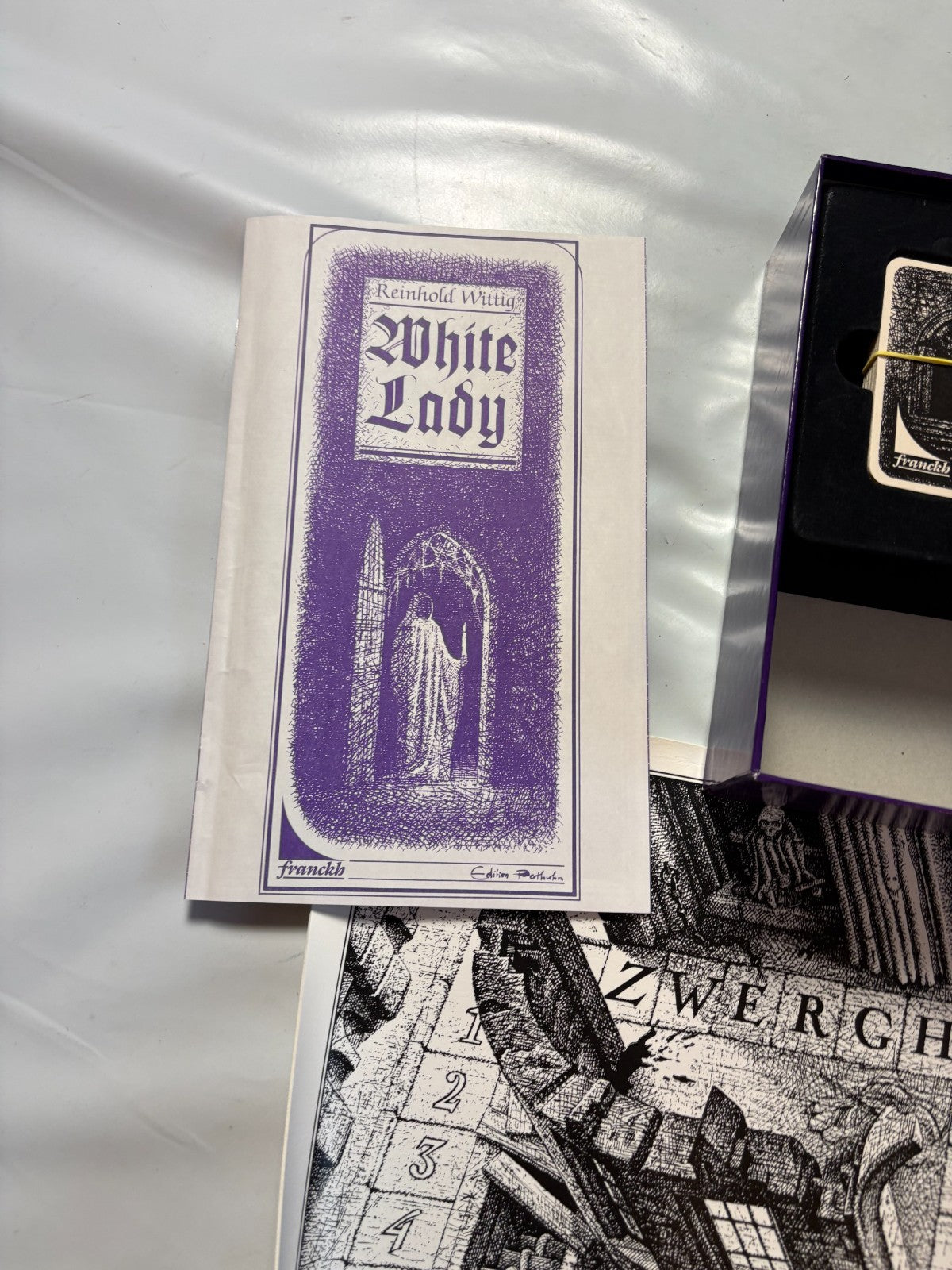 White Lady  Franckh  Edition Perlhuhn  Gesellschaftsspiel Spiel  Vollständig - Ansicht 7