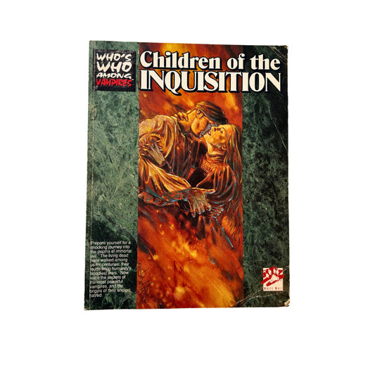 Who's Who Among Vampires: Children of the Inquisition White Wolf WW2250 Englisch – SKU A12794 – Rollenspiel-Buch gebraucht kaufen bei Brettspielimperium