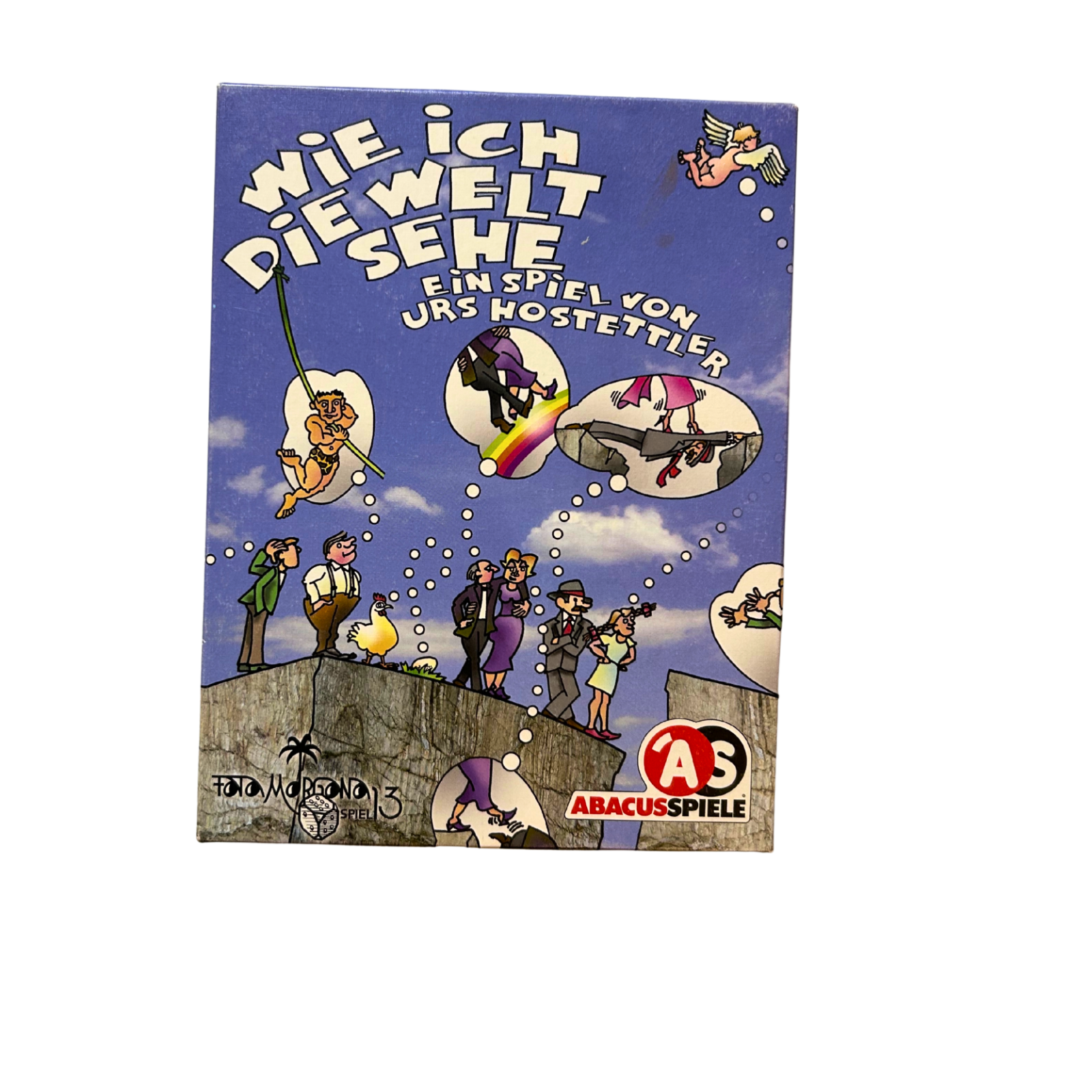 Wie ich die Welt sehe  Spiel v. Urs Hostettler Abacusspiele 2004  Vollständig - Ansicht 1