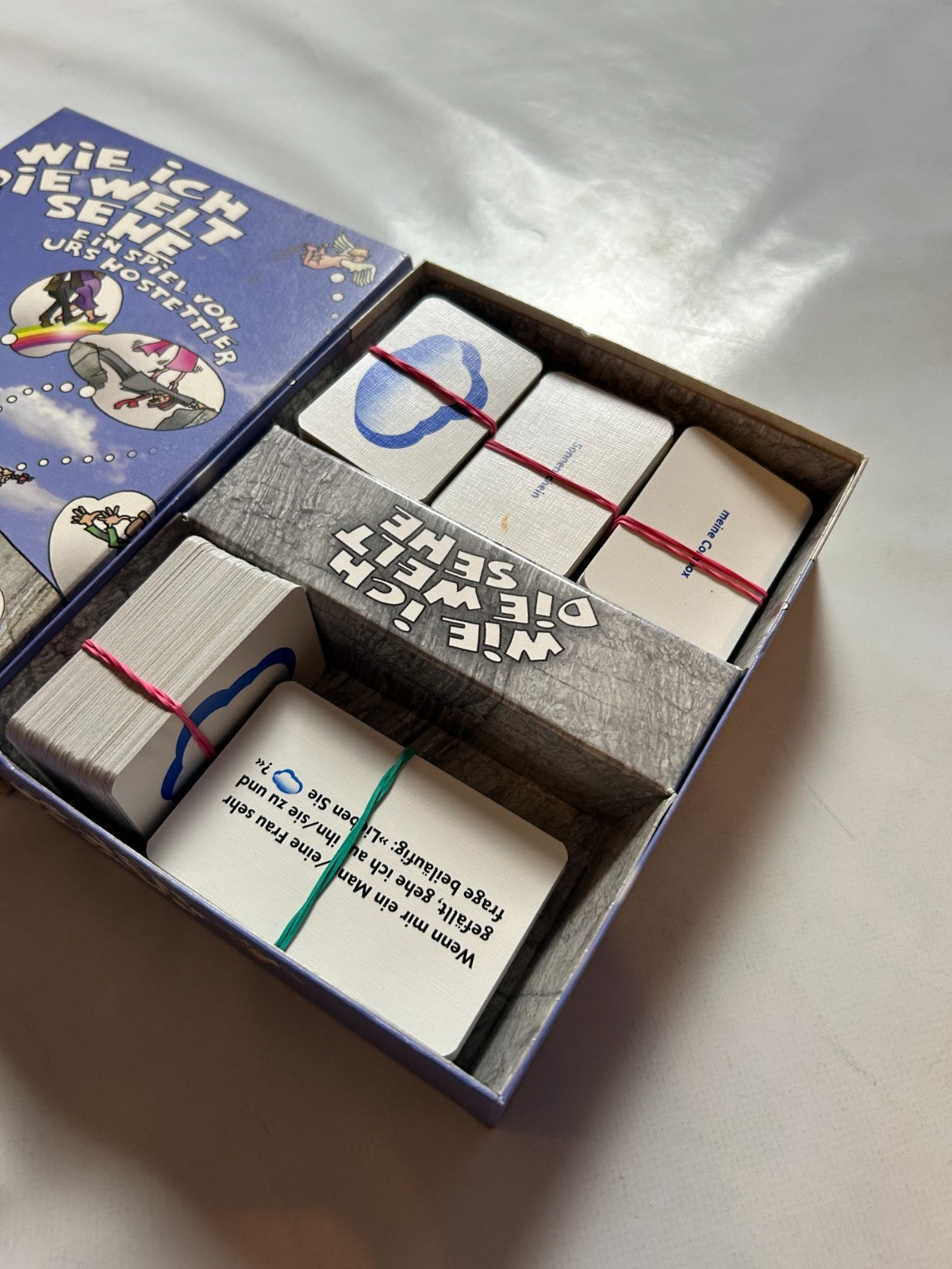 Wie ich die Welt sehe  Spiel v. Urs Hostettler Abacusspiele 2004  Vollständig - Ansicht 9