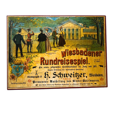 Wiesbadener Rundreisespiel Brettspiel Gesellschaftsspiel – SKU A11476 – Gesellschaftsspiel gebraucht kaufen bei Brettspielimperium