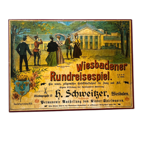 Wiesbadener Rundreisespiel Brettspiel Gesellschaftsspiel – SKU A11476 – Gesellschaftsspiel gebraucht kaufen bei Brettspielimperium