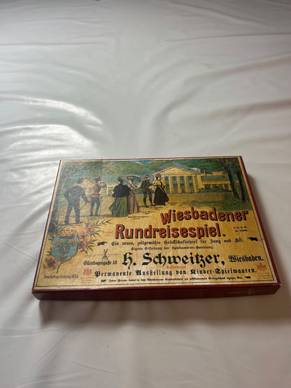 Wiesbadener Rundreisespiel Brettspiel Gesellschaftsspiel - Vollständig - Ansicht 3