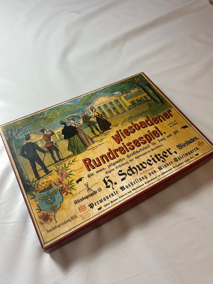 Wiesbadener Rundreisespiel Brettspiel Gesellschaftsspiel - Vollständig - Ansicht 5