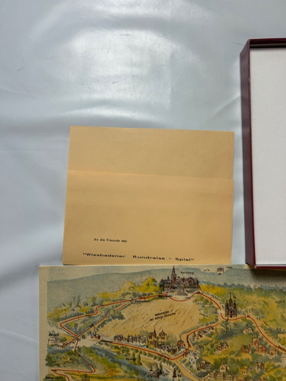 Wiesbadener Rundreisespiel Brettspiel Gesellschaftsspiel - Vollständig - Ansicht 8