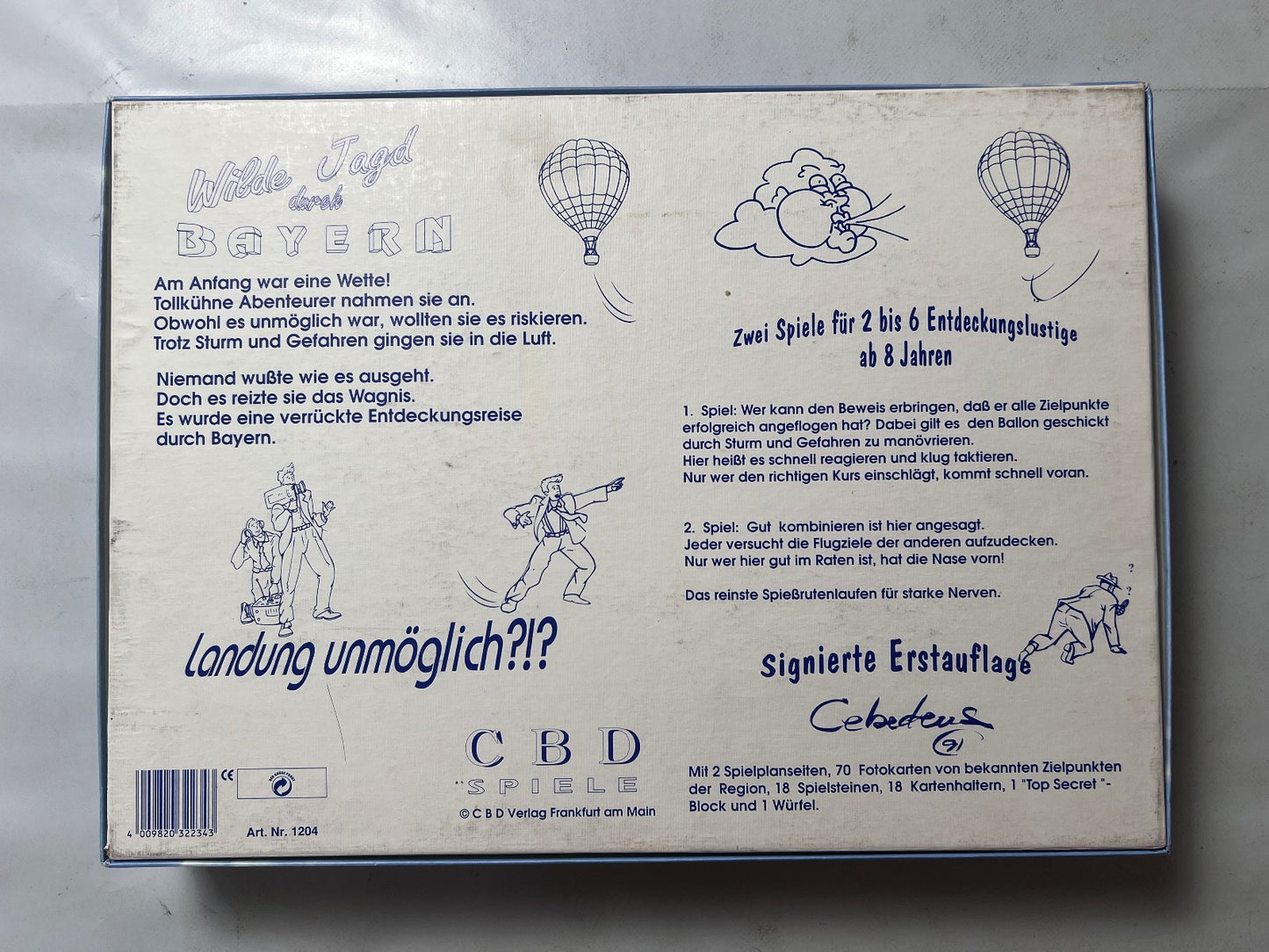 Wilde Jagd durch Bayern Spiel Eine total verrückte Reise CBD  Vollständig - Ansicht 2