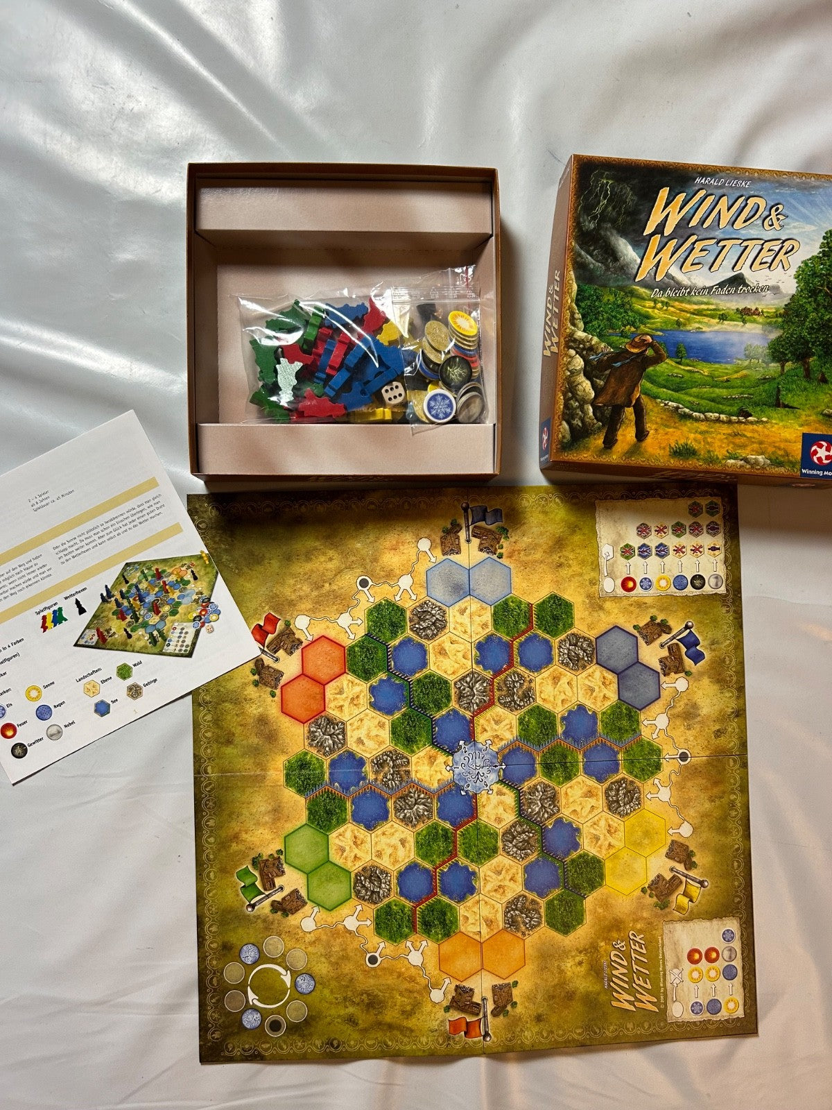 Wind und Wetter Harald Lieske Brettspiel 2007 Winning Moves  vollständig - Ansicht 6