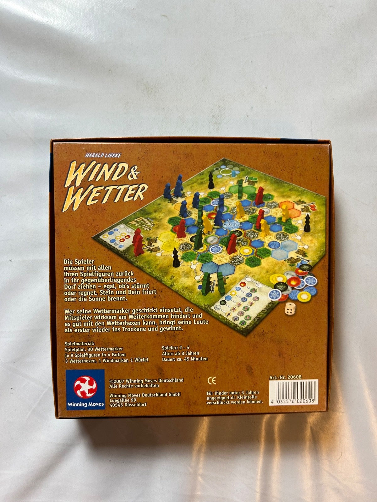 Wind und Wetter Harald Lieske Brettspiel 2007 Winning Moves  vollständig - Ansicht 9
