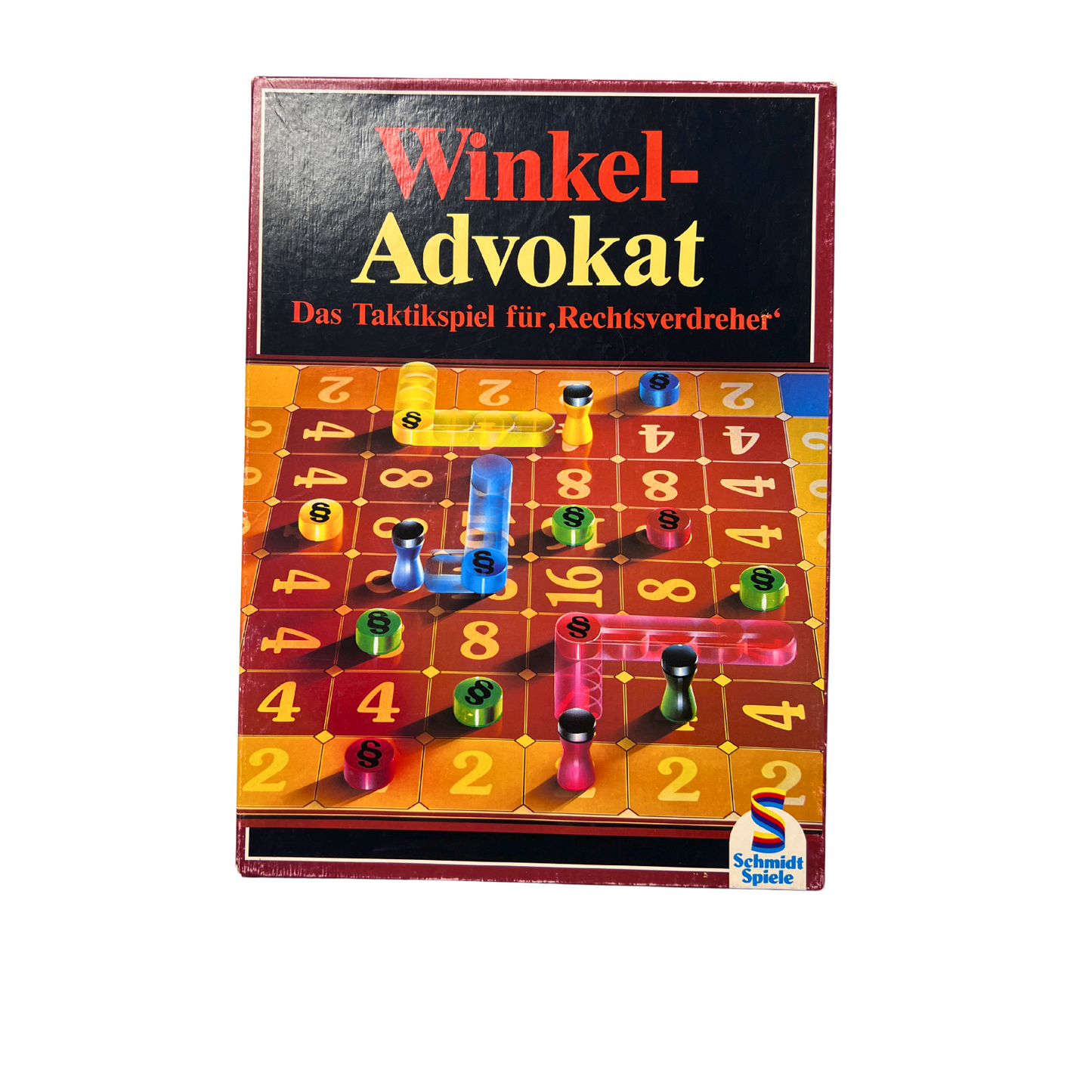 Winkel Advokat - Brettspiel Gesellschaftsspiel - Schmidt Spiele - VOLLSTÄNDIG - Ansicht 1