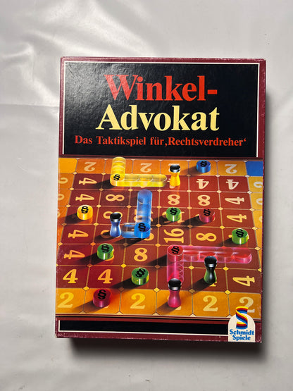 Winkel Advokat - Brettspiel Gesellschaftsspiel - Schmidt Spiele - VOLLSTÄNDIG - Ansicht 4