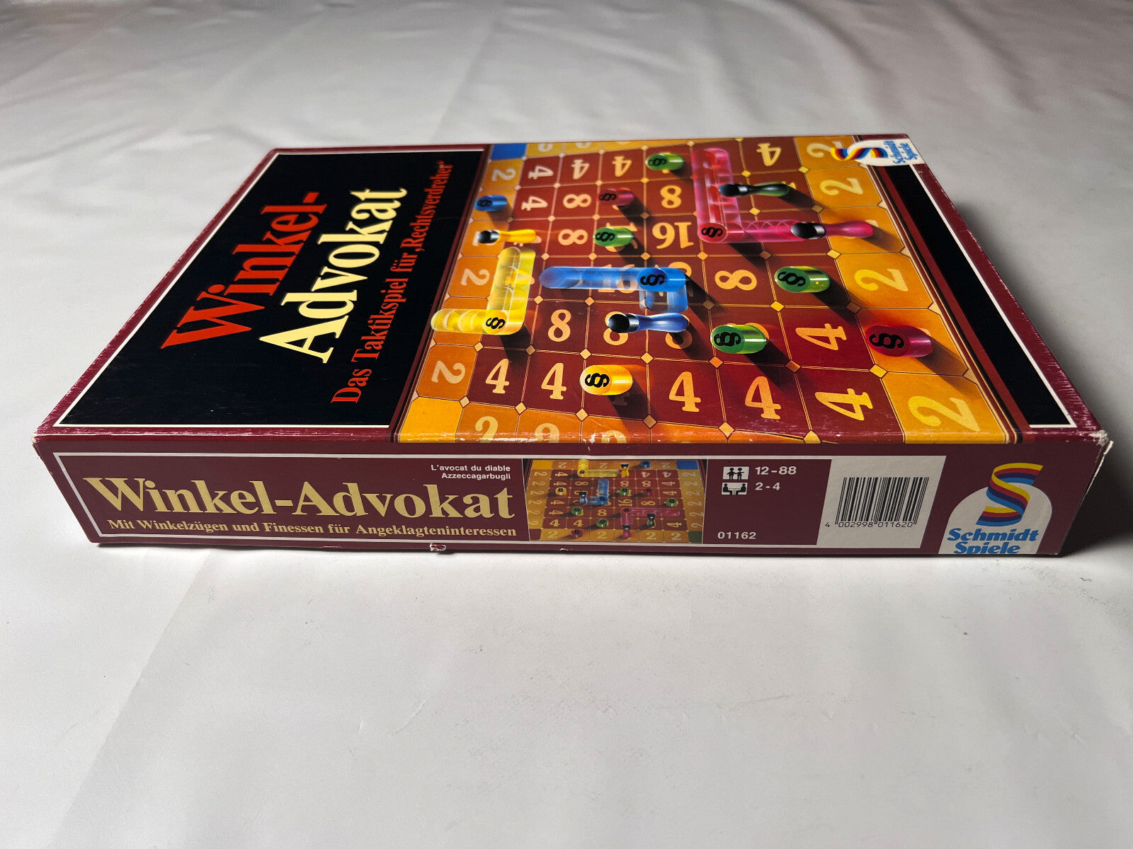 Winkel Advokat - Brettspiel Gesellschaftsspiel - Schmidt Spiele - VOLLSTÄNDIG - Ansicht 5