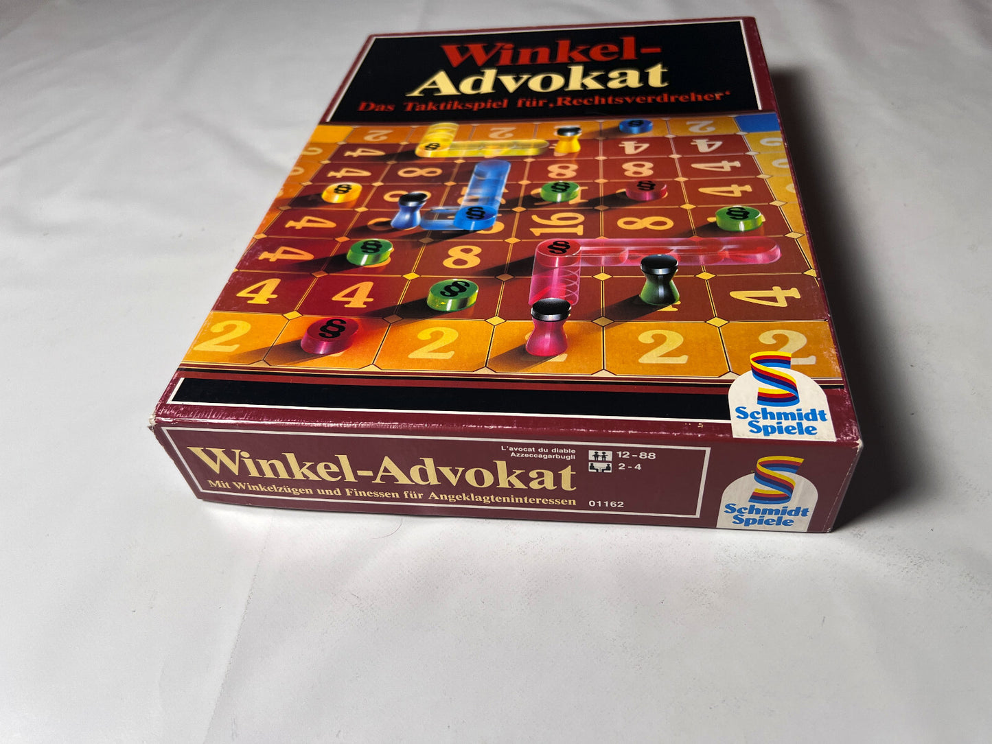 Winkel Advokat - Brettspiel Gesellschaftsspiel - Schmidt Spiele - VOLLSTÄNDIG - Ansicht 8