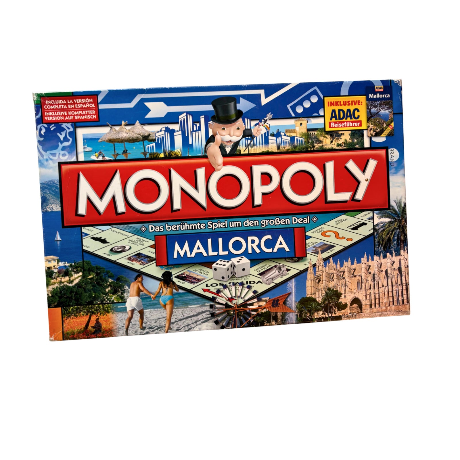 Winning Moves Monopoly Mallorca - deutscher und spanischer Inhalt – SKU A13096 – Gesellschaftsspiel gebraucht kaufen bei Brettspielimperium