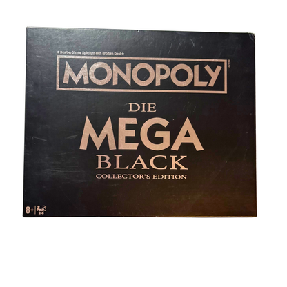 Winning Moves Monopoly Mega Black Edition Spiel Brettspiel  Vollständig - Ansicht 1