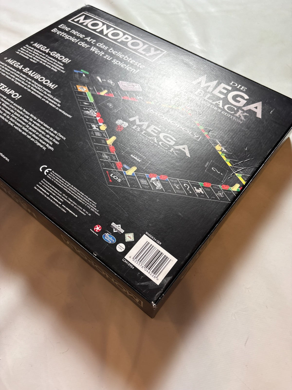 Winning Moves Monopoly Mega Black Edition Spiel Brettspiel  Vollständig - Ansicht 14