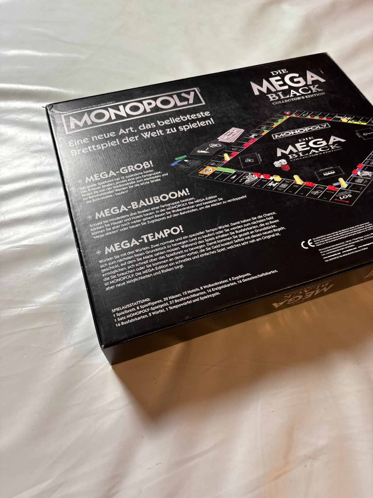 Winning Moves Monopoly Mega Black Edition Spiel Brettspiel  Vollständig - Ansicht 15