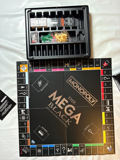 Winning Moves Monopoly Mega Black Edition Spiel Brettspiel  Vollständig - Ansicht 7