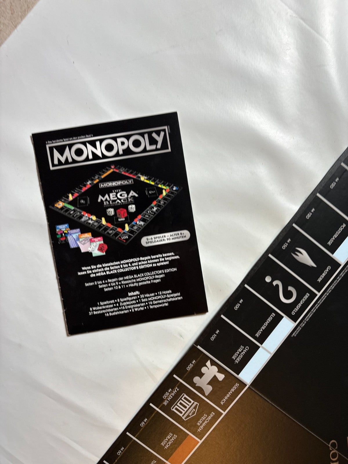 Winning Moves Monopoly Mega Black Edition Spiel Brettspiel  Vollständig - Ansicht 8