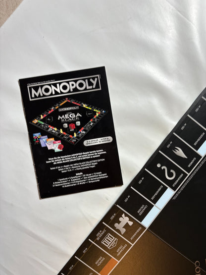 Winning Moves Monopoly Mega Black Edition Spiel Brettspiel  Vollständig - Ansicht 8