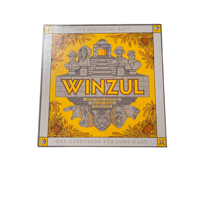 WINZUL Das Abenteuer Brettspiel für Jung & Alt Gesellschaftsspiel – SKU A14046 – Gesellschaftsspiel gebraucht kaufen bei Brettspielimperium