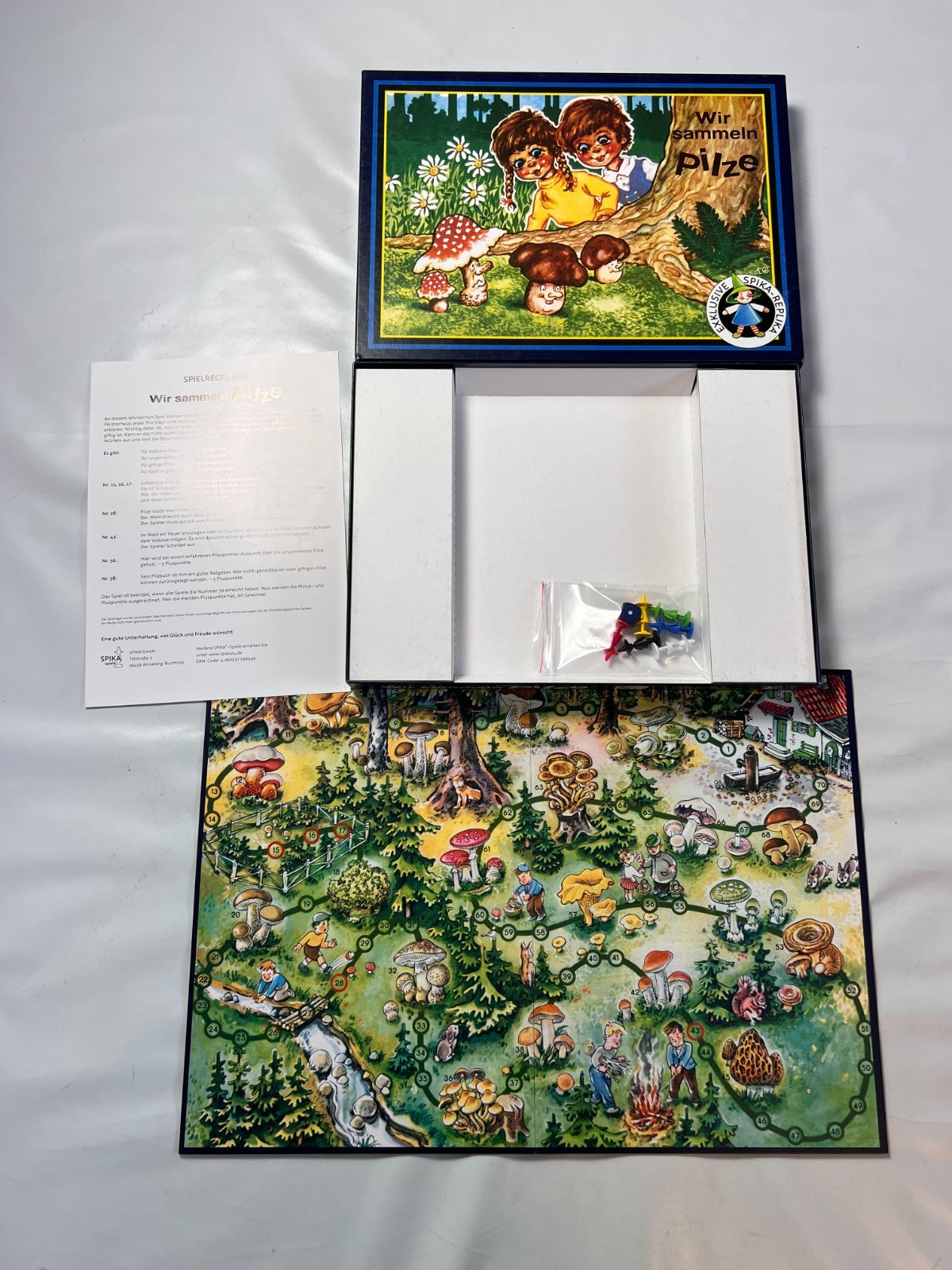 Wir sammeln Pilze Brettspiel Spika Replika  Vollständig - Ansicht 2