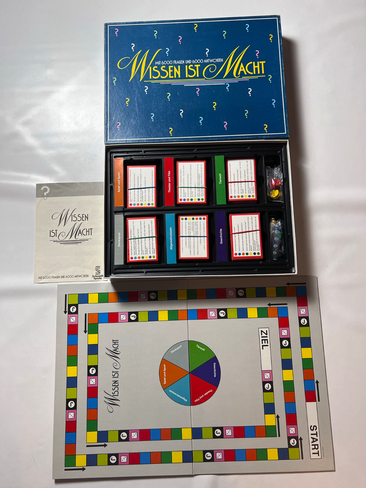 Wissen ist Macht - Schmidt Spiele 01033- Vollständig - Ansicht 3