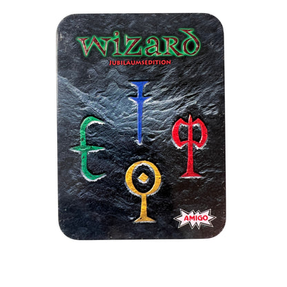 Wizard Jubiläumsedition 10 Jahre Blechdose Amigo – SKU A14551 – Gesellschaftsspiel gebraucht kaufen bei Brettspielimperium