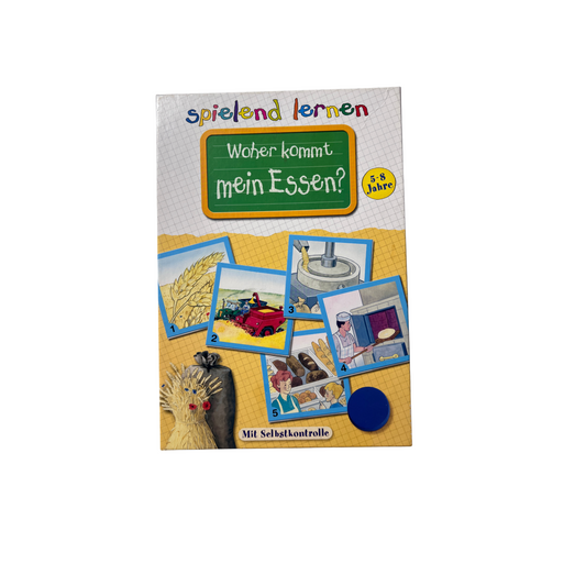 Woher kommt mein Essen? Bookmark Gesellschaftsspiel Kinderspiel - Vollständig - Ansicht 1