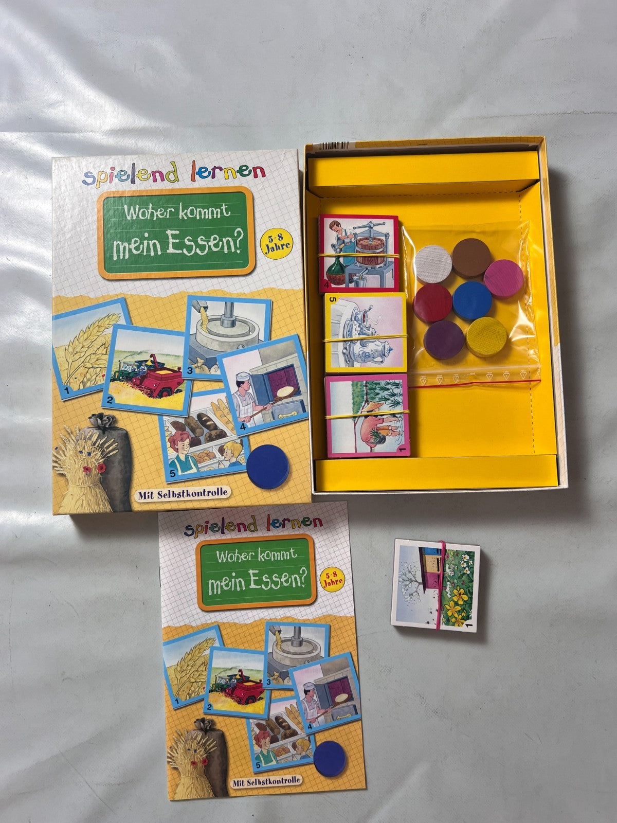 Woher kommt mein Essen? Bookmark Gesellschaftsspiel Kinderspiel - Vollständig - Ansicht 2
