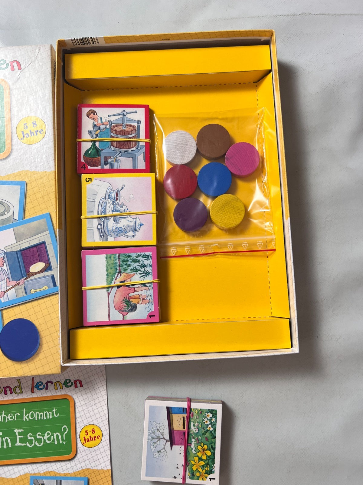 Woher kommt mein Essen? Bookmark Gesellschaftsspiel Kinderspiel - Vollständig - Ansicht 3