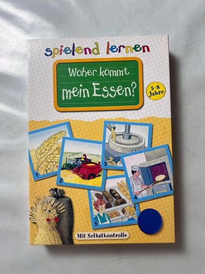 Woher kommt mein Essen? Bookmark Gesellschaftsspiel Kinderspiel - Vollständig - Ansicht 4